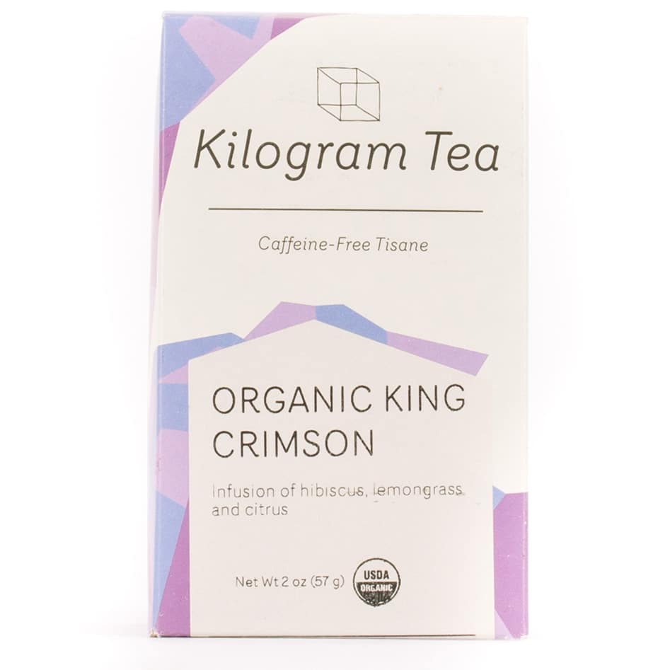 Organic King Crimson Loose Leaf Herbal Tea from Kilogram Tea